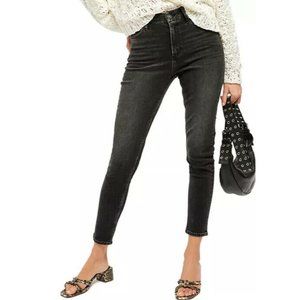 Free People Women’sSkinny Jeans OB1133454 Milkyway Black Size 25